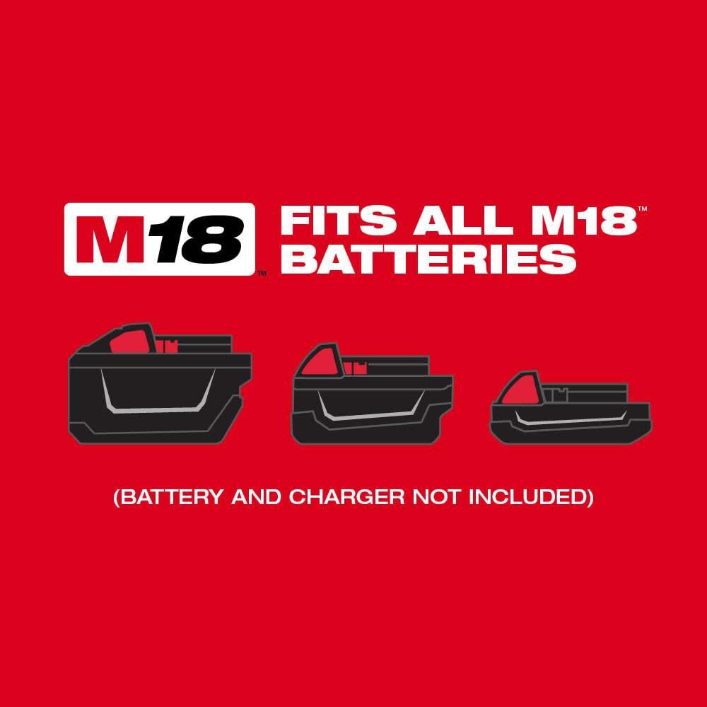 Milwaukee 2565P-20 M12 FUEL 1/2" Right Angle Impact Wrench with Pin Detent - No Battery, No Charger, Bare Tool Only