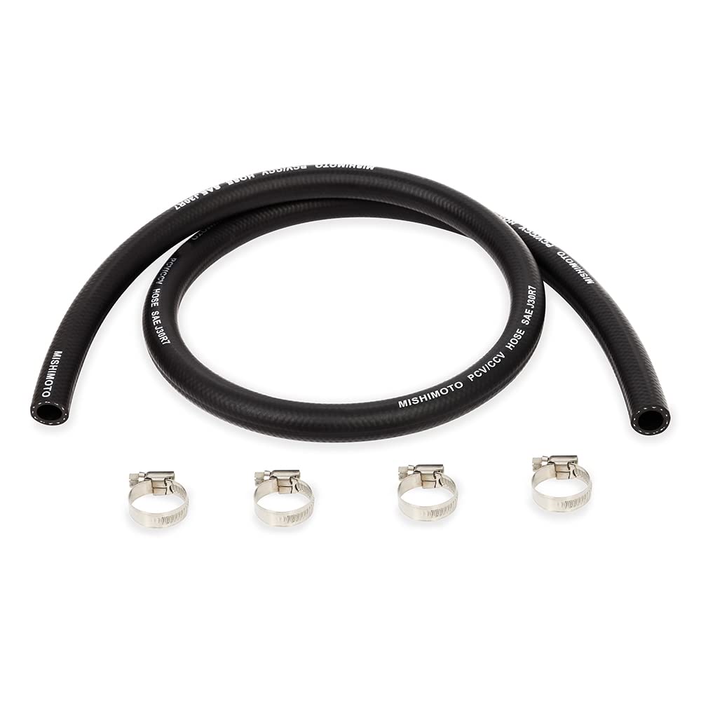 Mishimoto MMHOSE-CC38-4 Universal Catch Can Hose 3/8" x 4'