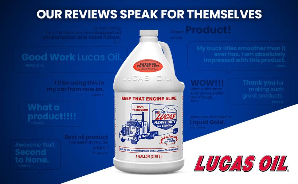 Lucas Oil 10002 Heavy Duty Oil Stabilizer - 1 gal
