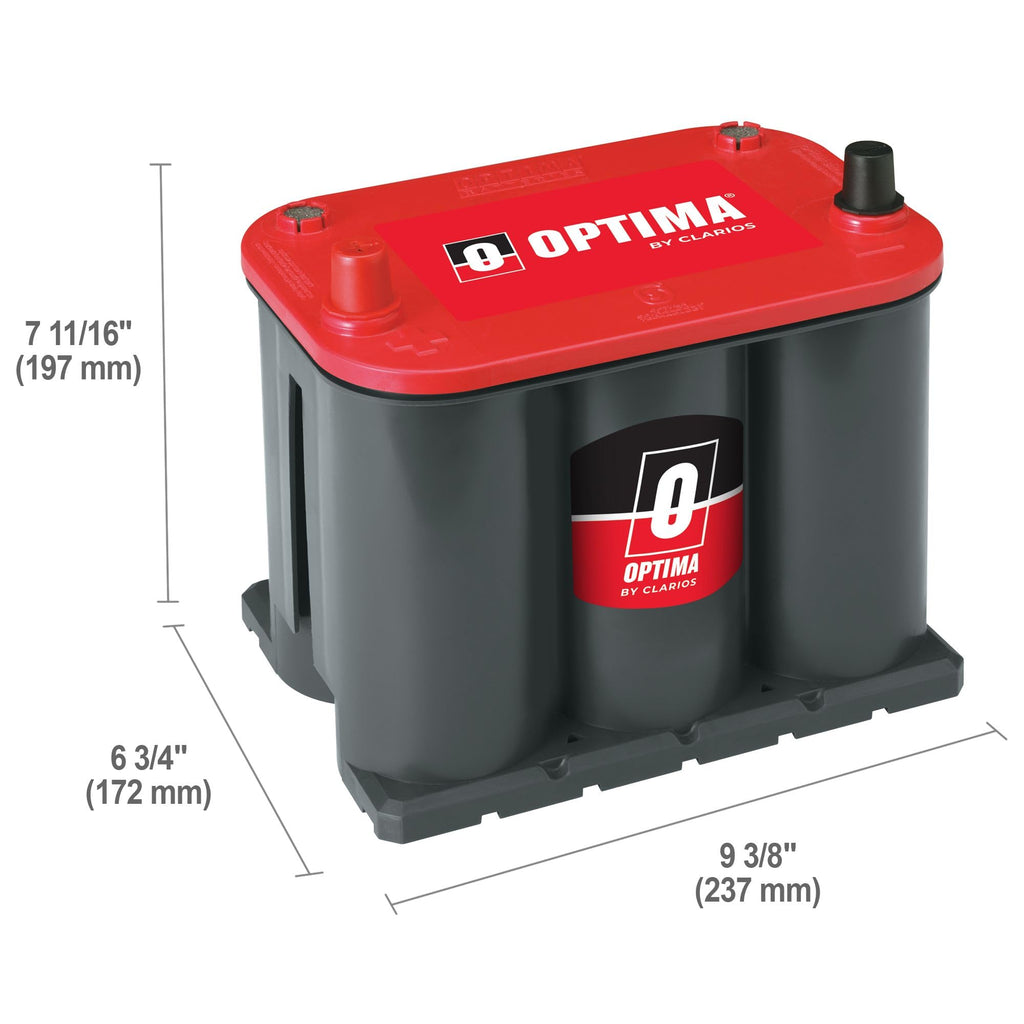OPTIMA® Batteries High Performance 25 REDTOP® Sealed AGM Battery
