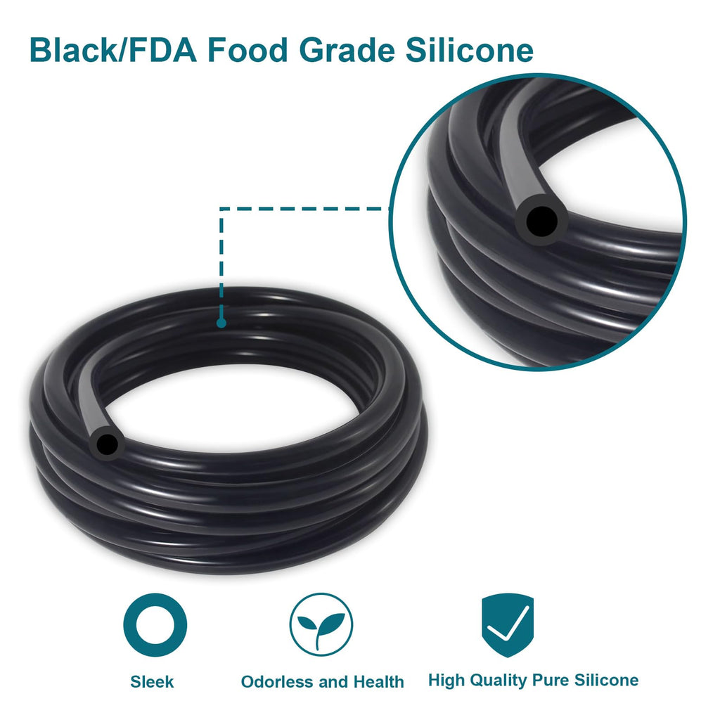 GEPHYNM Vacuum Hose Automotive, 10 FT 5/32 Inch ID Vacuum Line