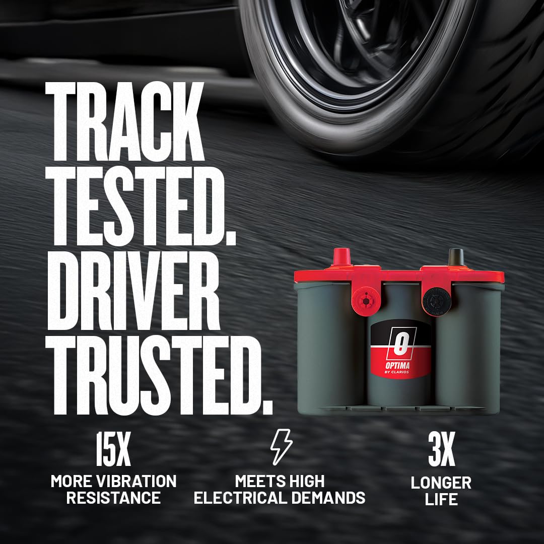 OPTIMA® Batteries High Performance 35 REDTOP® Sealed AGM Battery