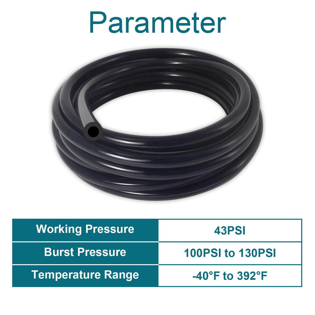 GEPHYNM Vacuum Hose Automotive, 10 FT 5/32 Inch ID Vacuum Line