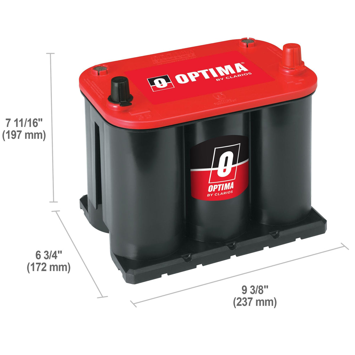 OPTIMA® Batteries High Performance 35 REDTOP® Sealed AGM Battery