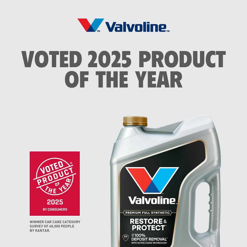 Valvoline Restore & Protect Full Synthetic 5W-20 Motor Oil 5 Quart