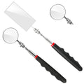 Tuewuqo 2 Pack Telescoping Inspection Mirror for Mechanic