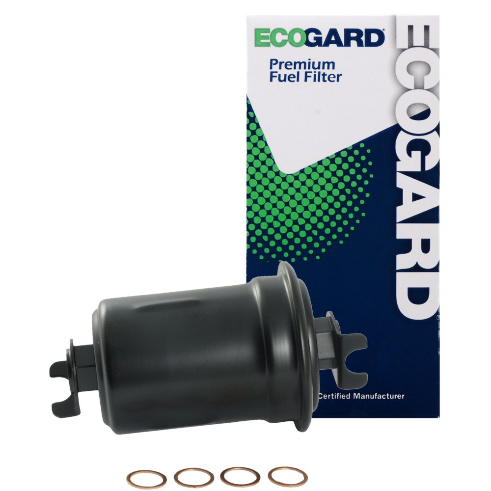ECOGARD XF45075 Engine Fuel Filter - Premium Replacement | Fits 1995-2004 Toyota Tacoma 2.4L, 2.7L; 1996-2000 4Runner 2.7L