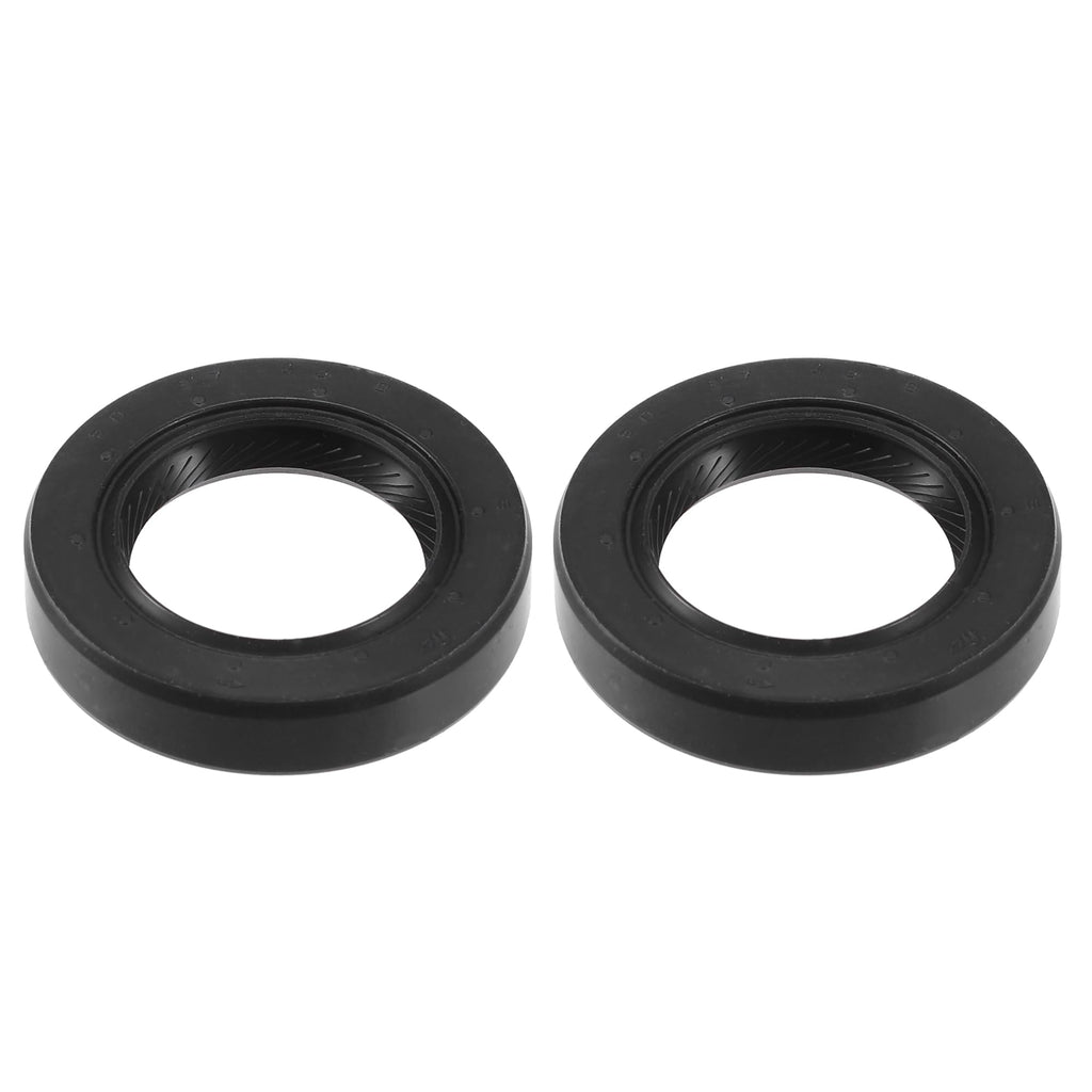 VekAuto 2 Pcs Engine Camshaft Seals Compatible for Honda CR-V 1997-2001, Durable Rubber Black Oil Seal