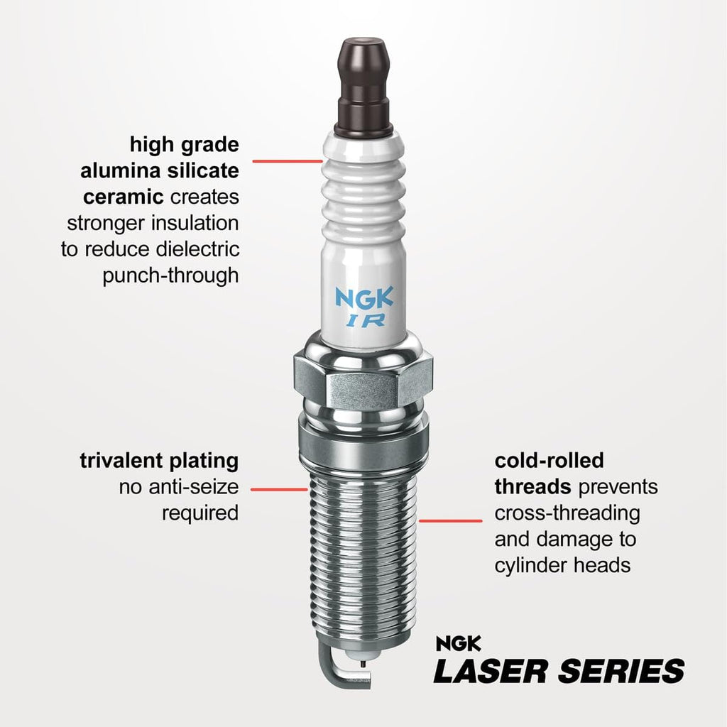 6 pc NGK 95350 DILZKR7B11G Laser Iridium Spark Plugs