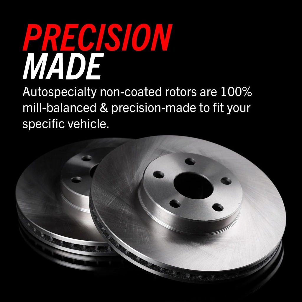 PowerStop Z17 Replacement Brake Pad & Rotor Kit Front & Rear KOE7574