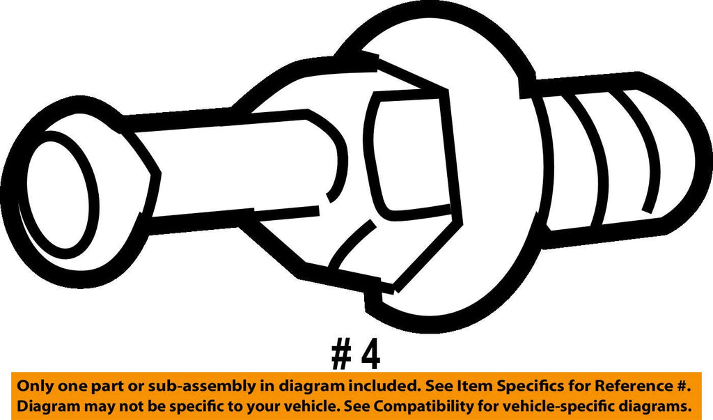 Genuine Honda 17130-PND-A01 PCV Valve Assembly