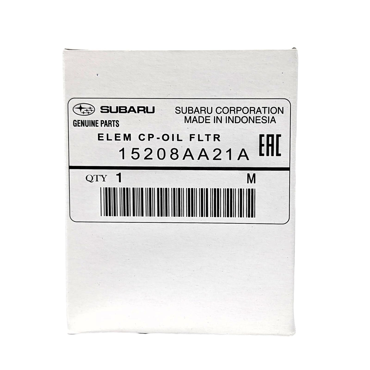 Subaru Engine Oil Filter & Crush Washer Kit (1, 2, 3, 6, 12 pks available) Outback Legacy Impreza Forester XV Crosstrek Ascent 15208AA21A 803916010 (1 Pack)