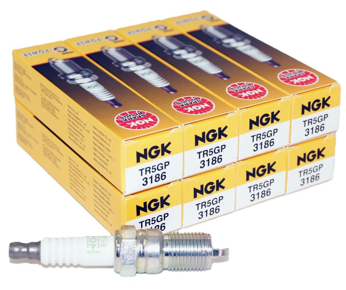 NGK # 3186 G-Power Platinum Spark Plugs TR5GP - 8 PCSNEW