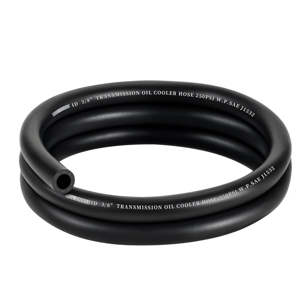 EVIL ENERGY 3/8" Transmission Oil Cooler Hose 5FT 250PSI SAE J1532