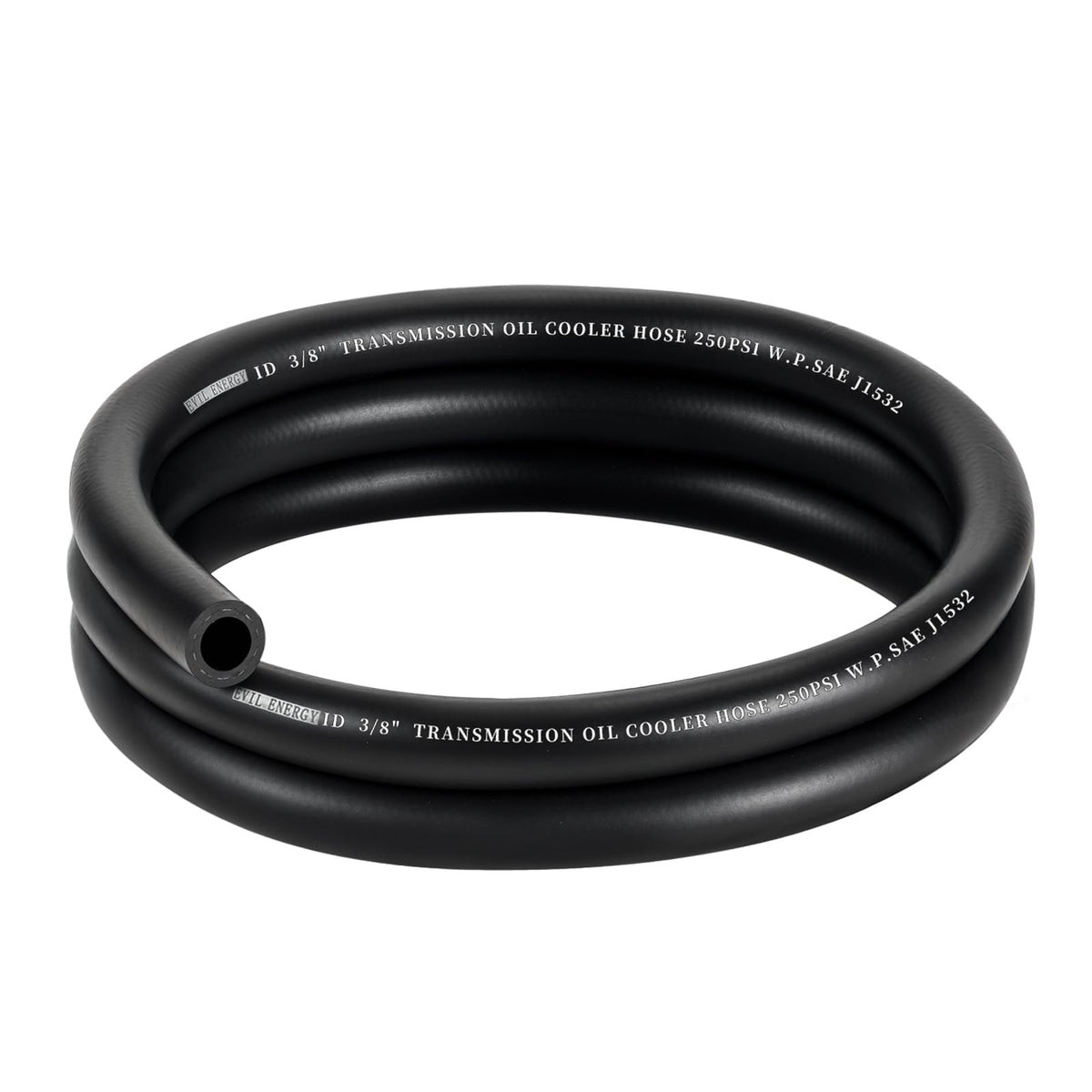 EVIL ENERGY 3/8" Transmission Oil Cooler Hose 5FT 250PSI SAE J1532