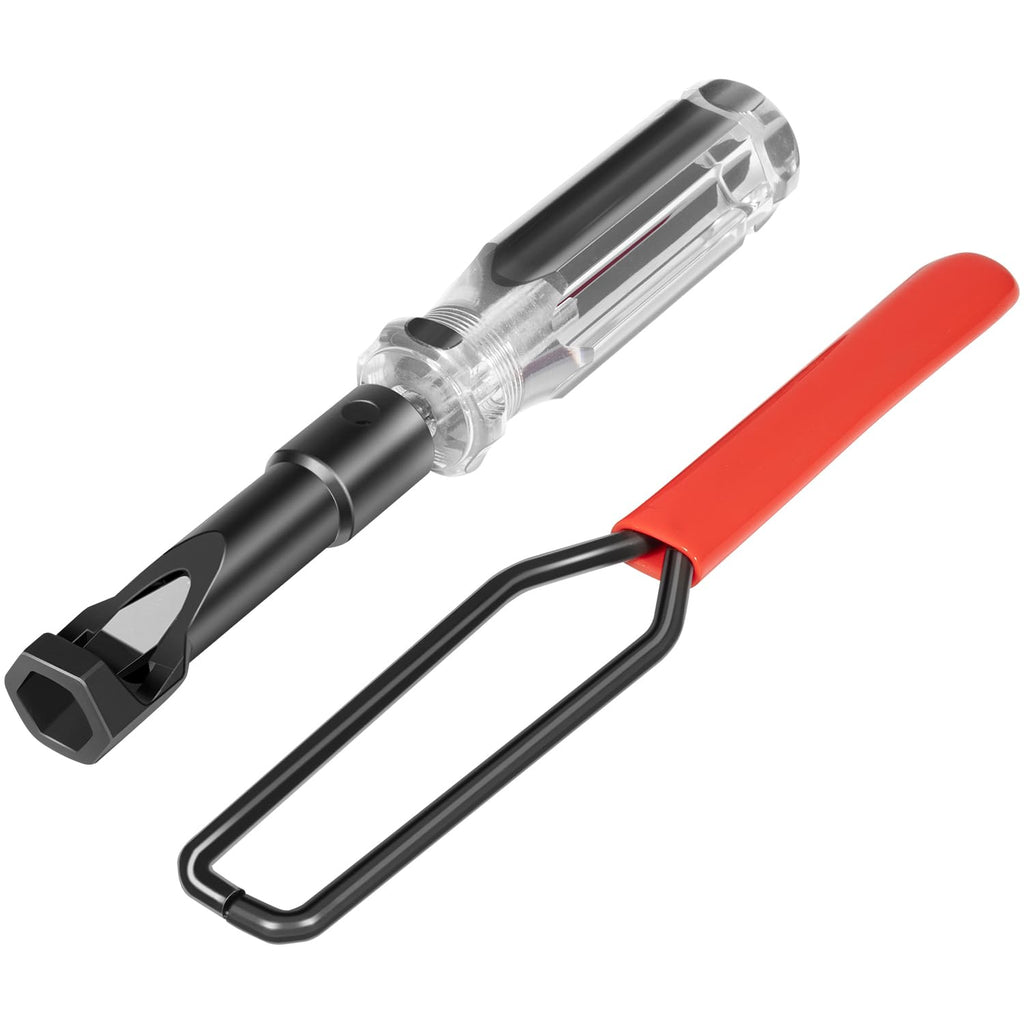 USSKYBOY 12 MM 7-1/2-Inch Jam Nut Valve Adjustment Tool 648828, Slotted Valve Adjusting Stud, Fit for Honda, Nissan, Toyota, Japanese Vehicle Engines