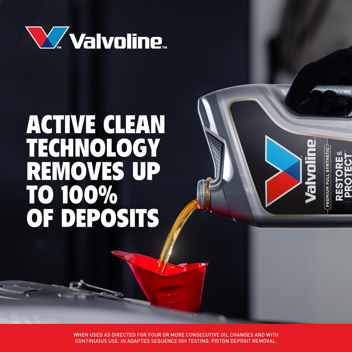 Valvoline Restore & Protect Full Synthetic 5W-30 Motor Oil 5 Quart