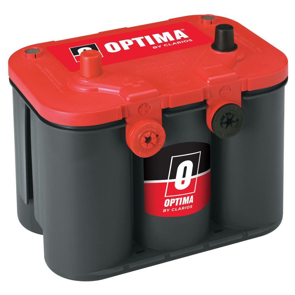 OPTIMA Batteries High Performance 34/78 RedTop Sealed AGM Car, Truck, and SUV Starting Battery, 800 CCA, Dual SAE and GM Terminals, Maintenance Free, Versitile Mounting