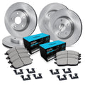 R1 Concepts Front and Rear Brake Kit Fits 2016-2019 Hyundai Sonata