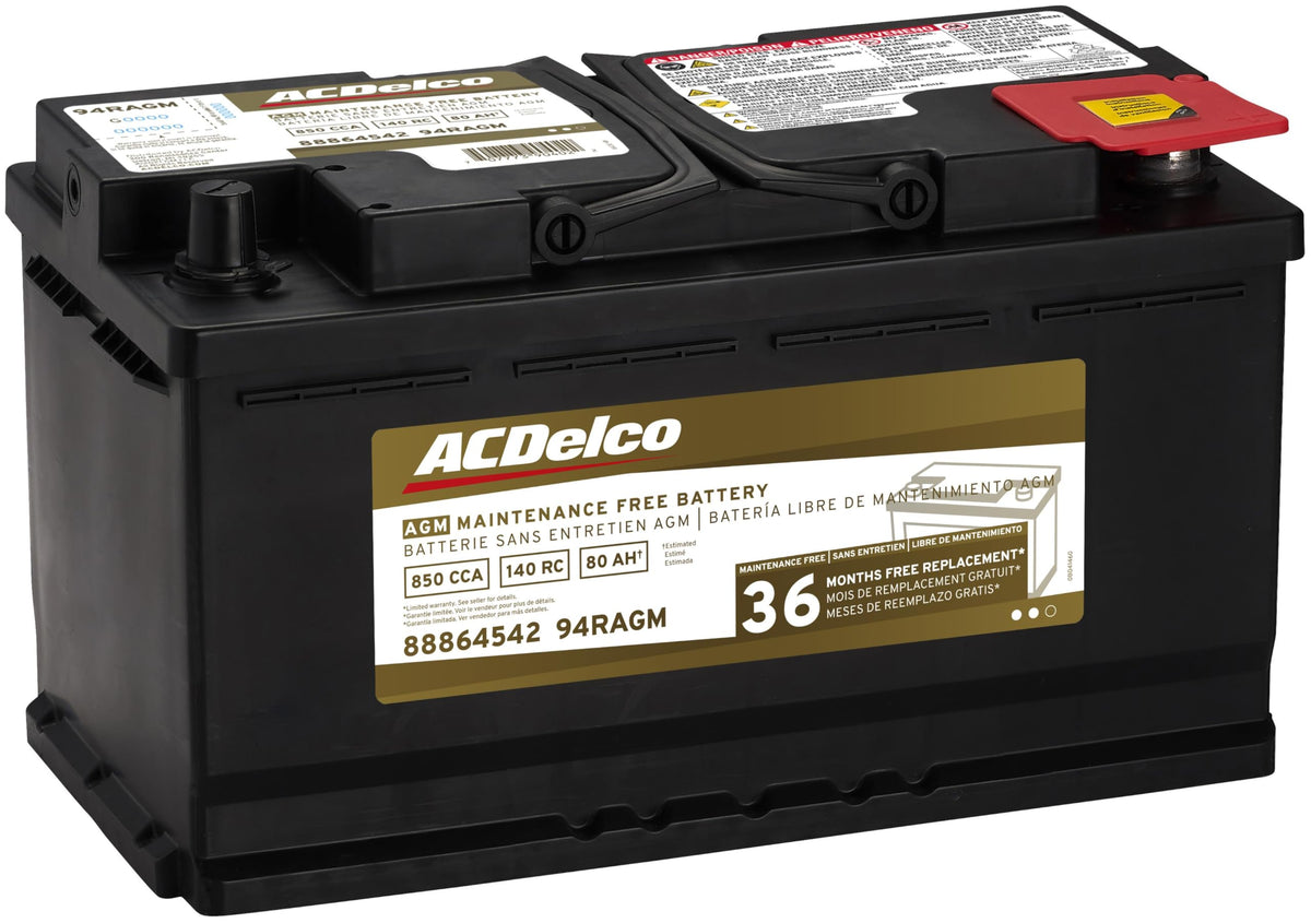 ACDelco Gold Automotive Battery 94RAGM | PN 88864542