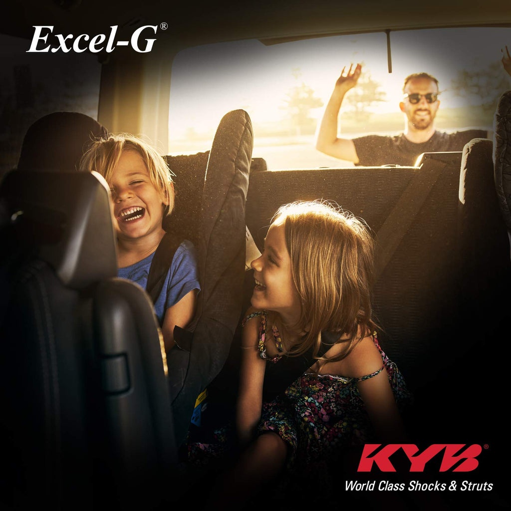 KYB 341261 Excel-G Gas Strut, Black , Silver