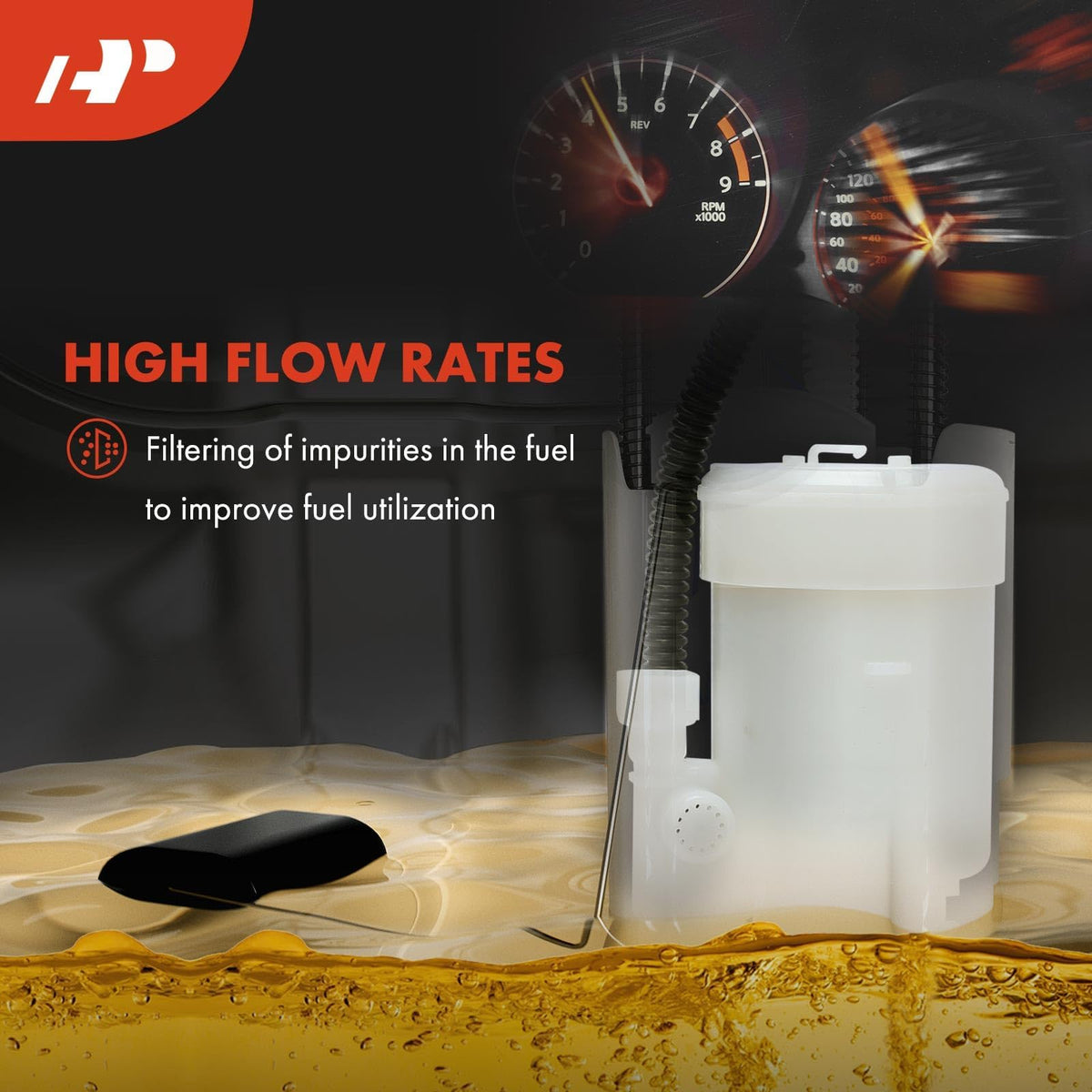 A-Premium Fuel Filter Without Pump Compatible with Toyota, Lexus