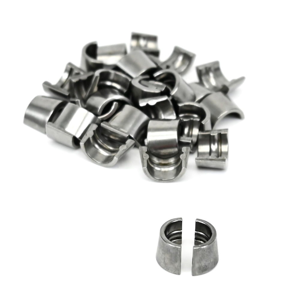 Michigan Motorsports 7 Degree Valve Locks/Keepers - Compatible with LS1 LS2 LS3 LQ4 LQ9 L83 L86 - Fits BTR TSP Pac Dual & Beehive Spring Retainers - 4.8L 5.3L 5.7L 6.0L 6.2L 7.0L LS/LT Engines