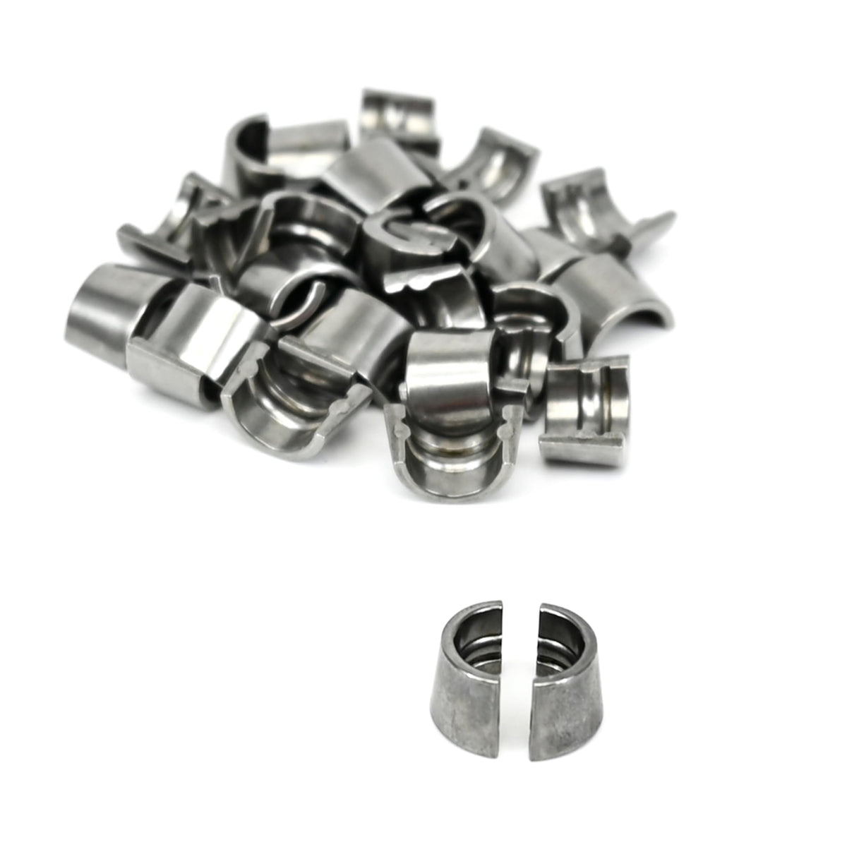 Michigan Motorsports 7 Degree Valve Locks/Keepers - Compatible with LS1 LS2 LS3 LQ4 LQ9 L83 L86 - Fits BTR TSP Pac Dual & Beehive Spring Retainers - 4.8L 5.3L 5.7L 6.0L 6.2L 7.0L LS/LT Engines