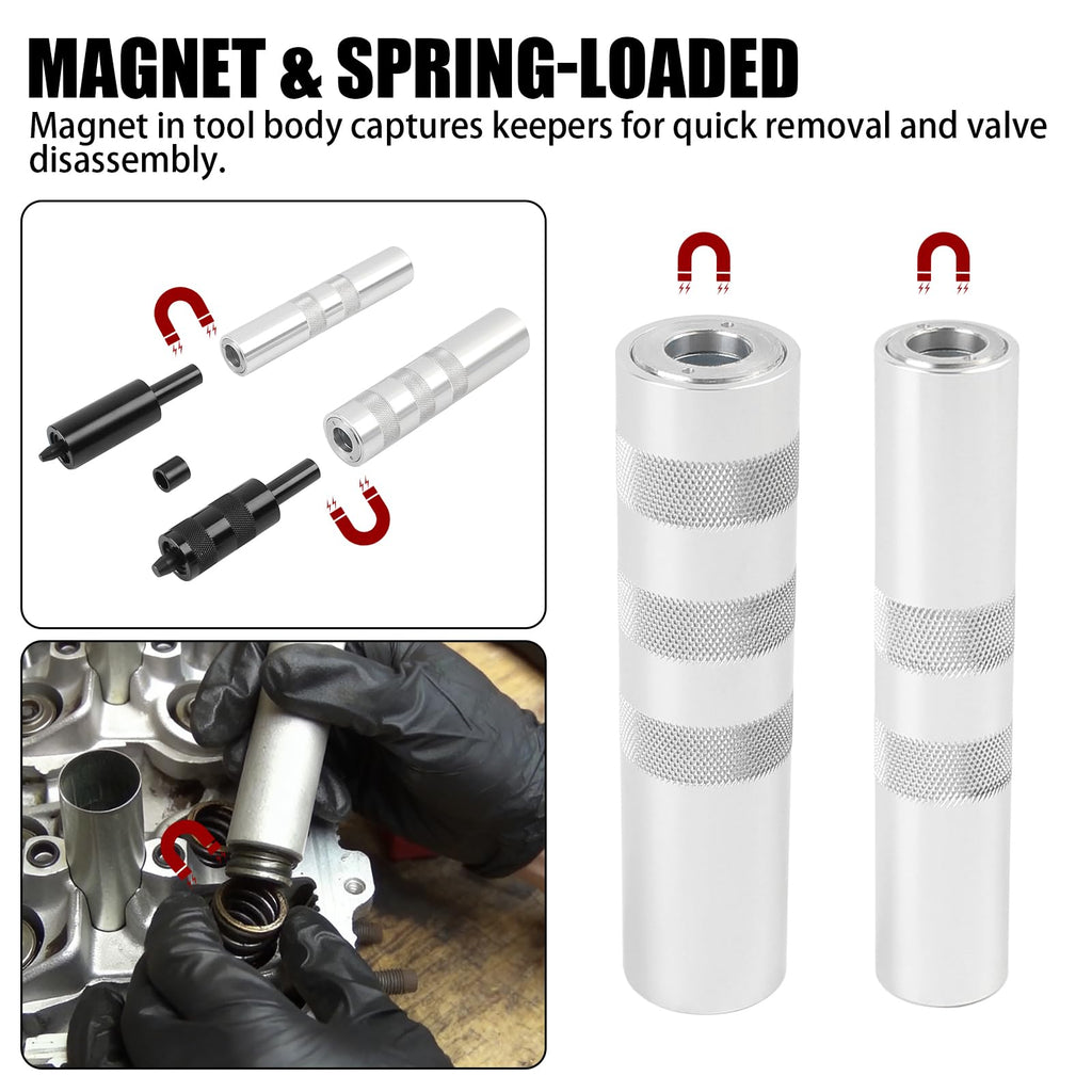 ATENGIDR 36050 Valve Keeper Remover and Installer Kit for 4.5mm-7.5mm & 5/16"-3/8" Valve Stems,Valve Spring Compressor & Retainer Removal Tool Fit for Toyota Four Cylinder & Chrysler New World Engines