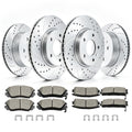 Acinoparts Front (12.64”) and Rear Brake Kit for 2010-2017 GMC Terrain