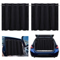 ZATOOTO Car Window Shades with Rods,Back Hatch Tailgate Shade,Universal Fit