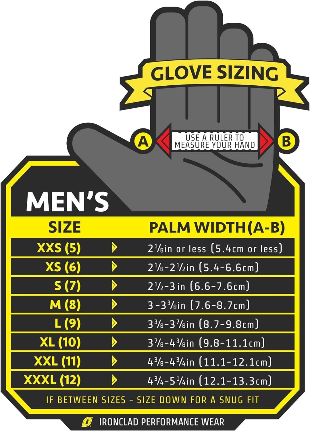 Ironclad Box Handler Work Gloves BHG, Extreme Grip, Performance Fit, Durable, Machine Washable, (1 Pair), X-Large - BHG-05-XL, Black