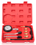 DAYUAN Professional Petrol Engine Compression Tester Kit Set, Red Case