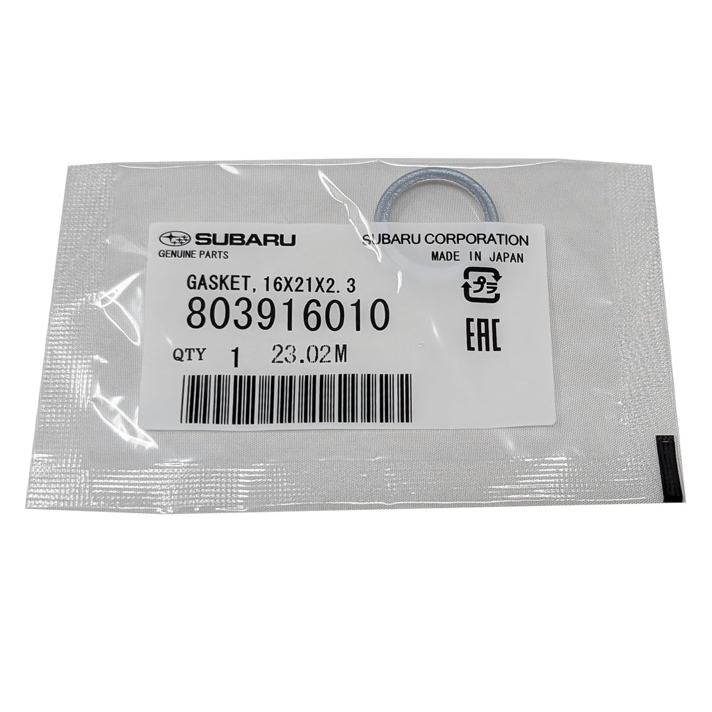 Subaru Engine Oil Filter & Crush Washer Kit (1, 2, 3, 6, 12 pks available) Outback Legacy Impreza Forester XV Crosstrek Ascent 15208AA21A 803916010 (1 Pack)