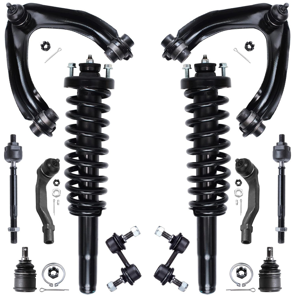 Detroit Axle - Front Struts Kit for 1997-2001 Honda CR-V, 2 Struts and Coil