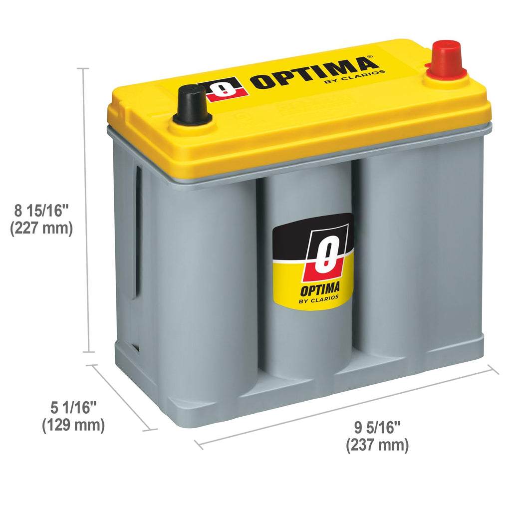 OPTIMA® Batteries High Performance D51R YELLOWTOP® Sealed AGM Battery
