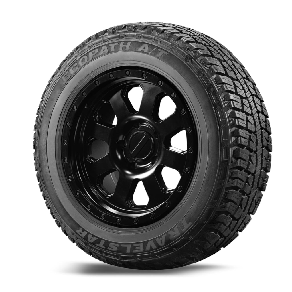 Set of 2 Travelstar Ecopath AT LT275/70R18 10 Ply 125/122S Light Truck Tire