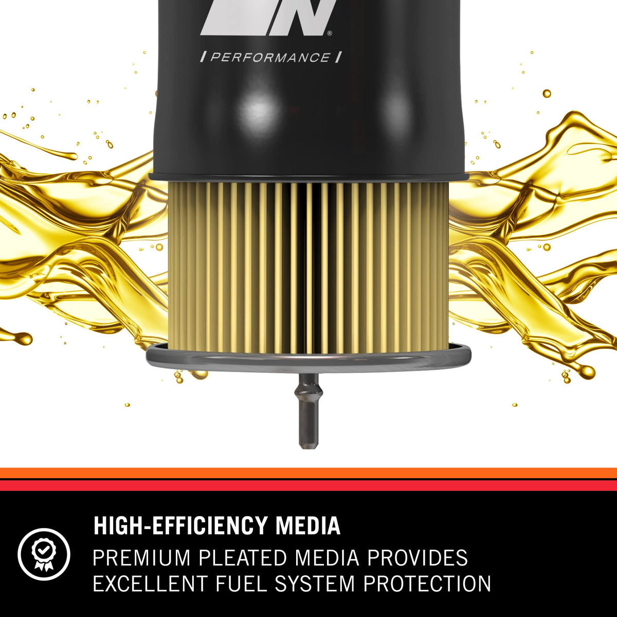 K&N Gasoline Fuel Filter: High Performance Fuel Filter, Premium Engine Protection, Compatible with 1988-2004 Honda/Acura Fuel Injected Gasoline Engines, PF-1200