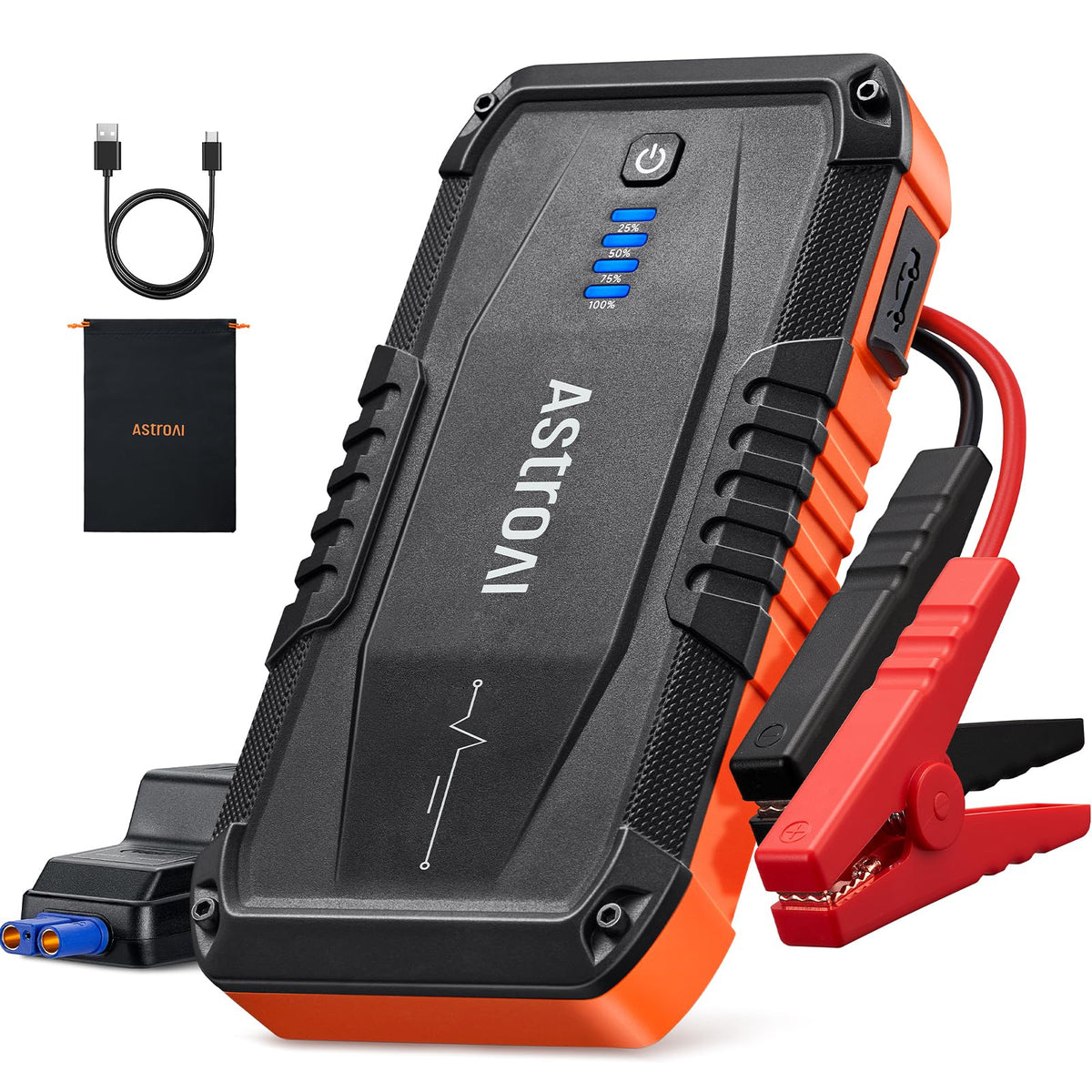 AstroAI S8 Car Battery Jump Starter 3000A - Portable 12V Lithium Jump Box