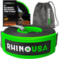 Rhino USA Recovery Tow Strap (3in x 20ft) - 31,518lb Heavy Duty Towing