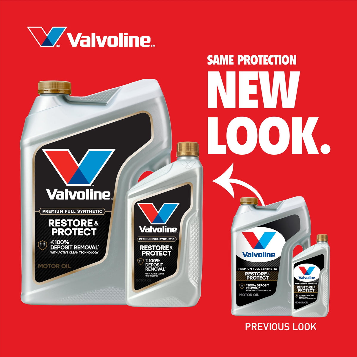 Valvoline Restore & Protect Full Synthetic 5W-20 Motor Oil 5 Quart