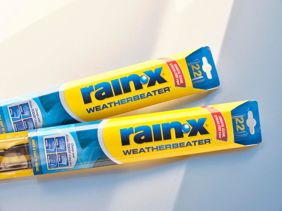 Rain-X RX30224 WeatherBeater Wiper Blades, 24" Windshield Wipers (Pack Of 1), Automotive Replacement Windshield Wiper Blades That Meet Or Exceed OEM Quality And Durability Standards