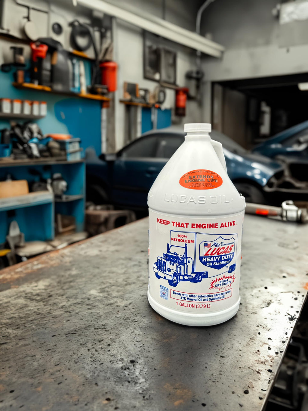 Lucas Oil 10002 Heavy Duty Oil Stabilizer - 1 gal