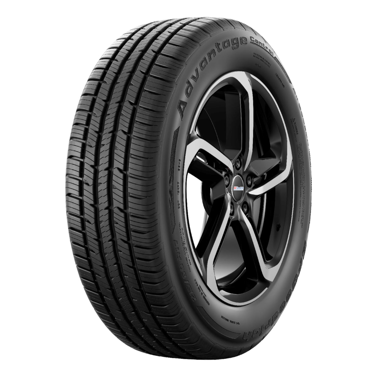 BFGoodrich Advantage Control All-Season Tire for Cars and Crossovers, 225/65R17 102H