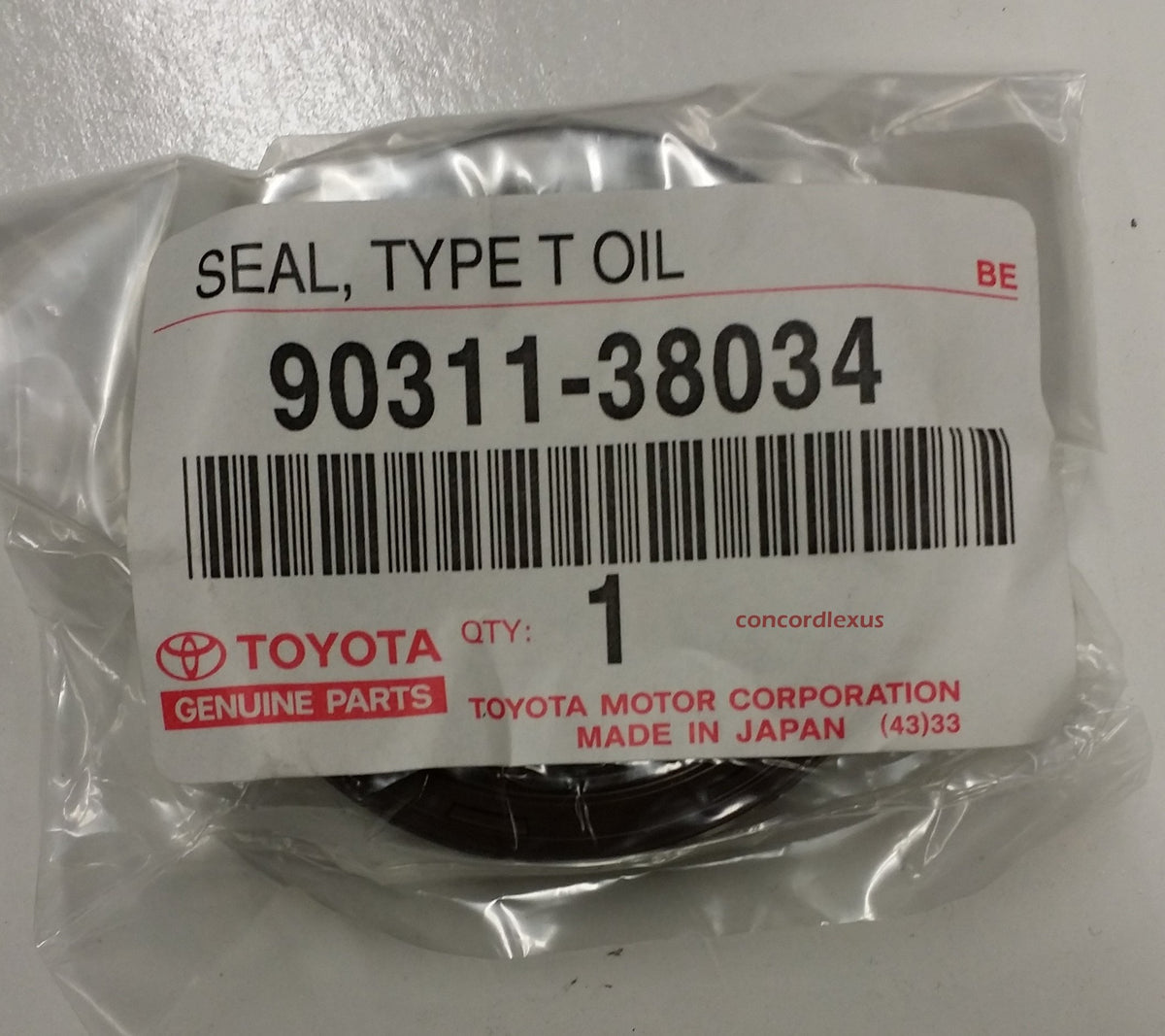 Lexus 90311-38034, Engine Camshaft Seal